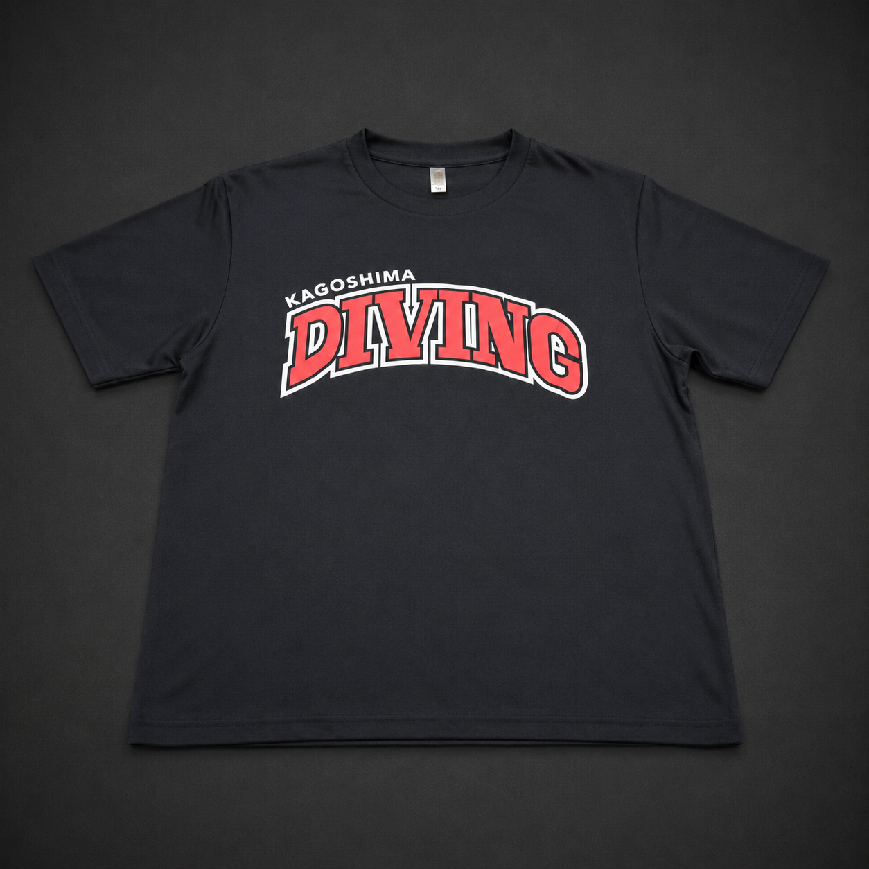 Kagoshima Diving Graphic Black T-Shirt