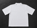 White Mock Neck T-Shirt
