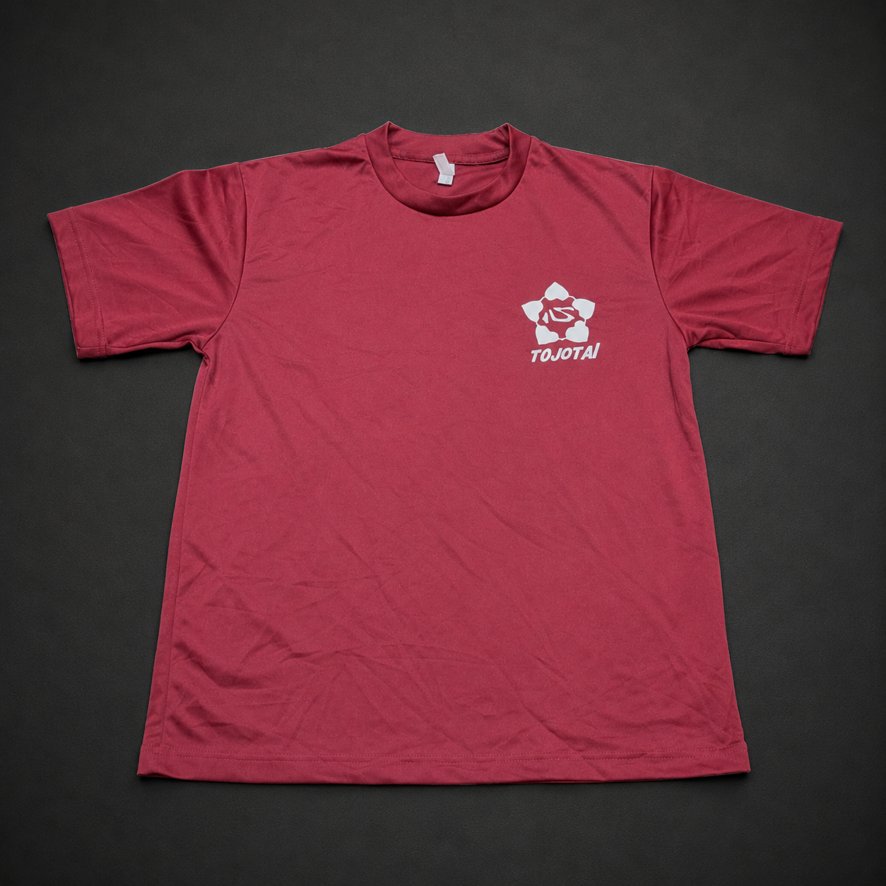 Maroon Tojotai Logo Sports T-Shirt