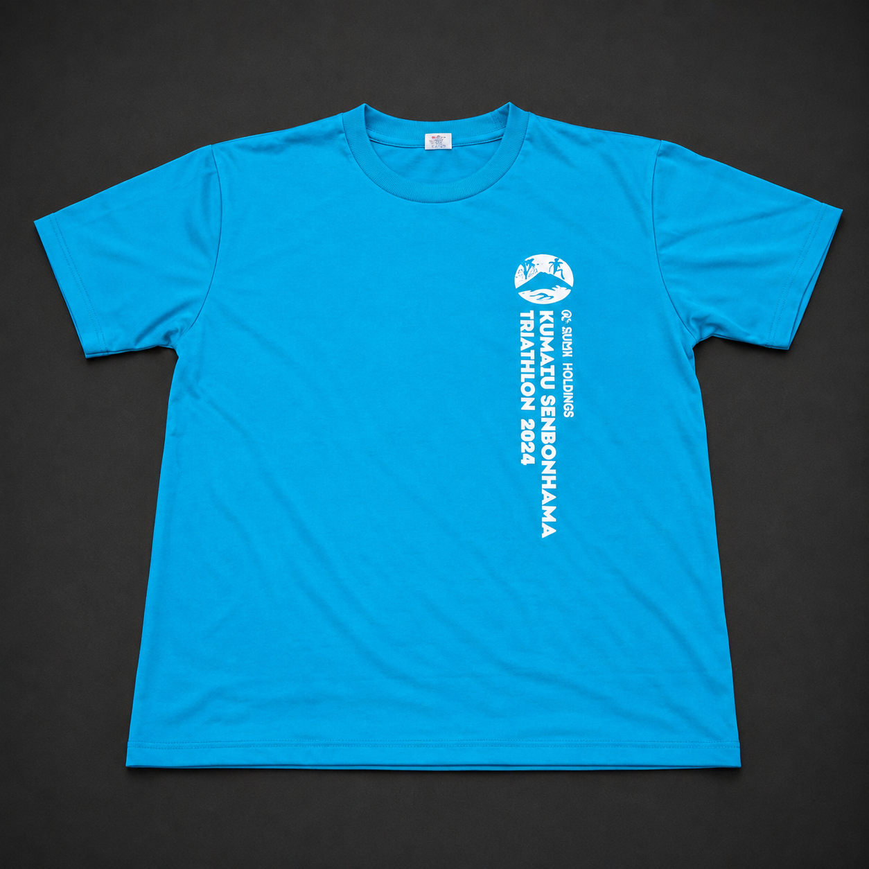 Kumatu Senbonhama Triathlon 2024 Blue T-Shirt