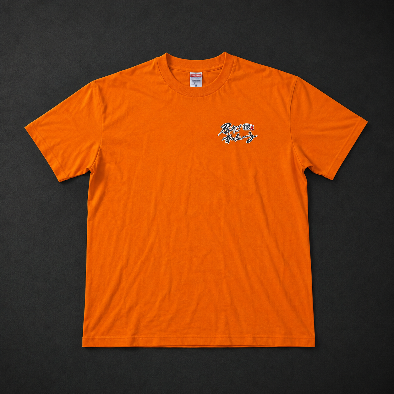 Orange USA Graphic Tee