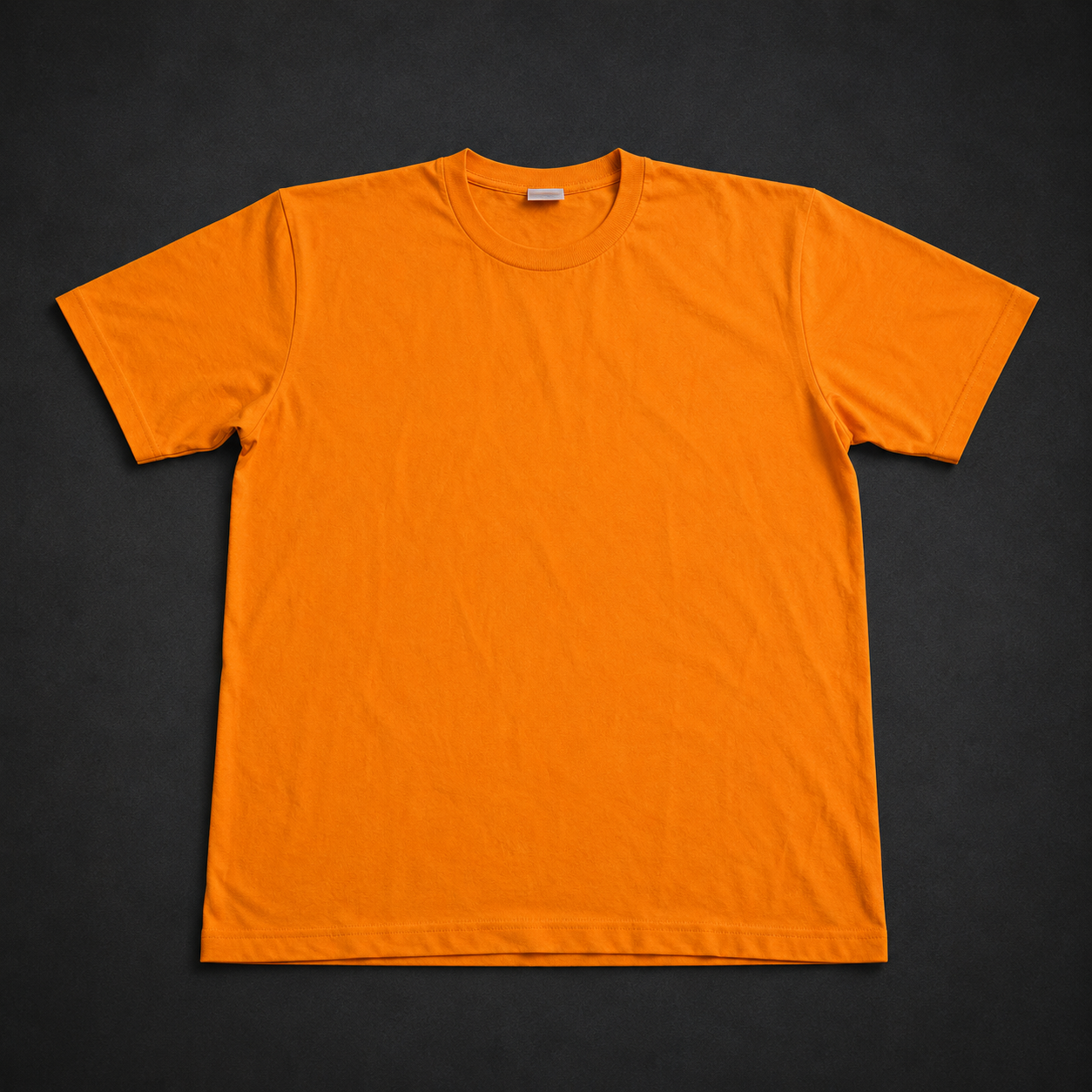 Orange Essential Crewneck T-Shirt