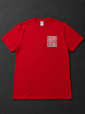 Red Geometric Graphic T-Shirt