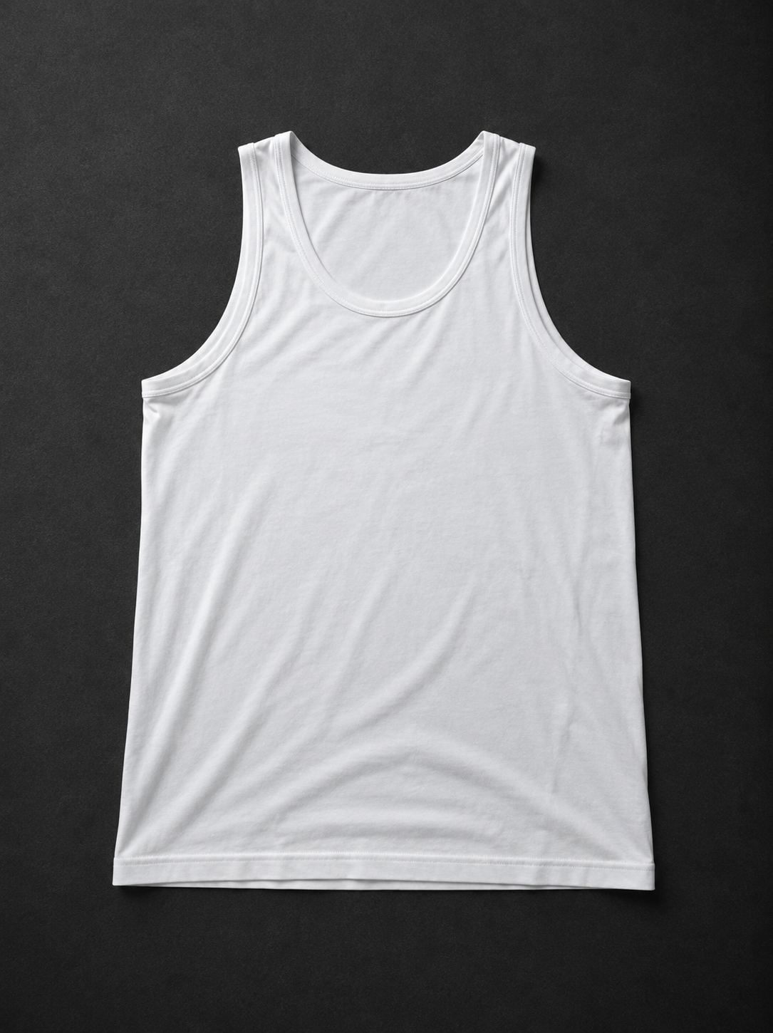 White Basic Tank Top