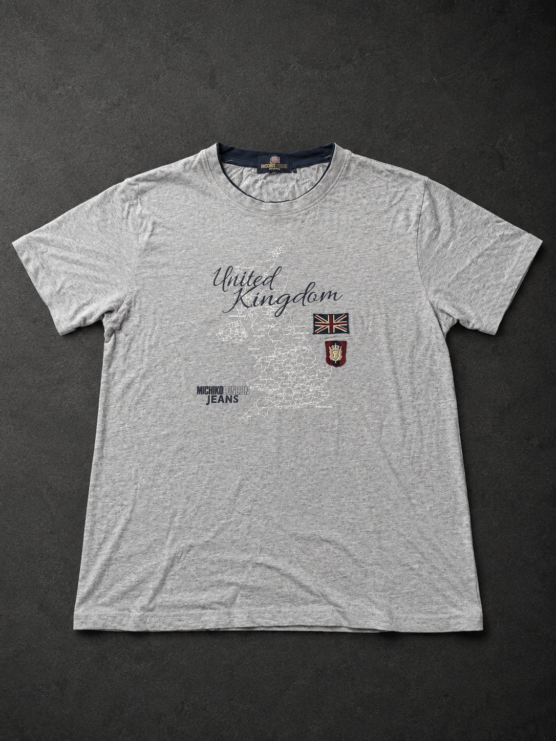United Kingdom Heritage Map Graphic Tee