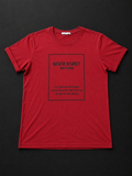 Crimson “Never Regret Anything” Graphic T-Shirt