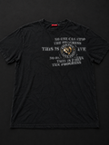 Vintage Black Eagle Graphic T-Shirt