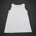 White Cotton Tank Top