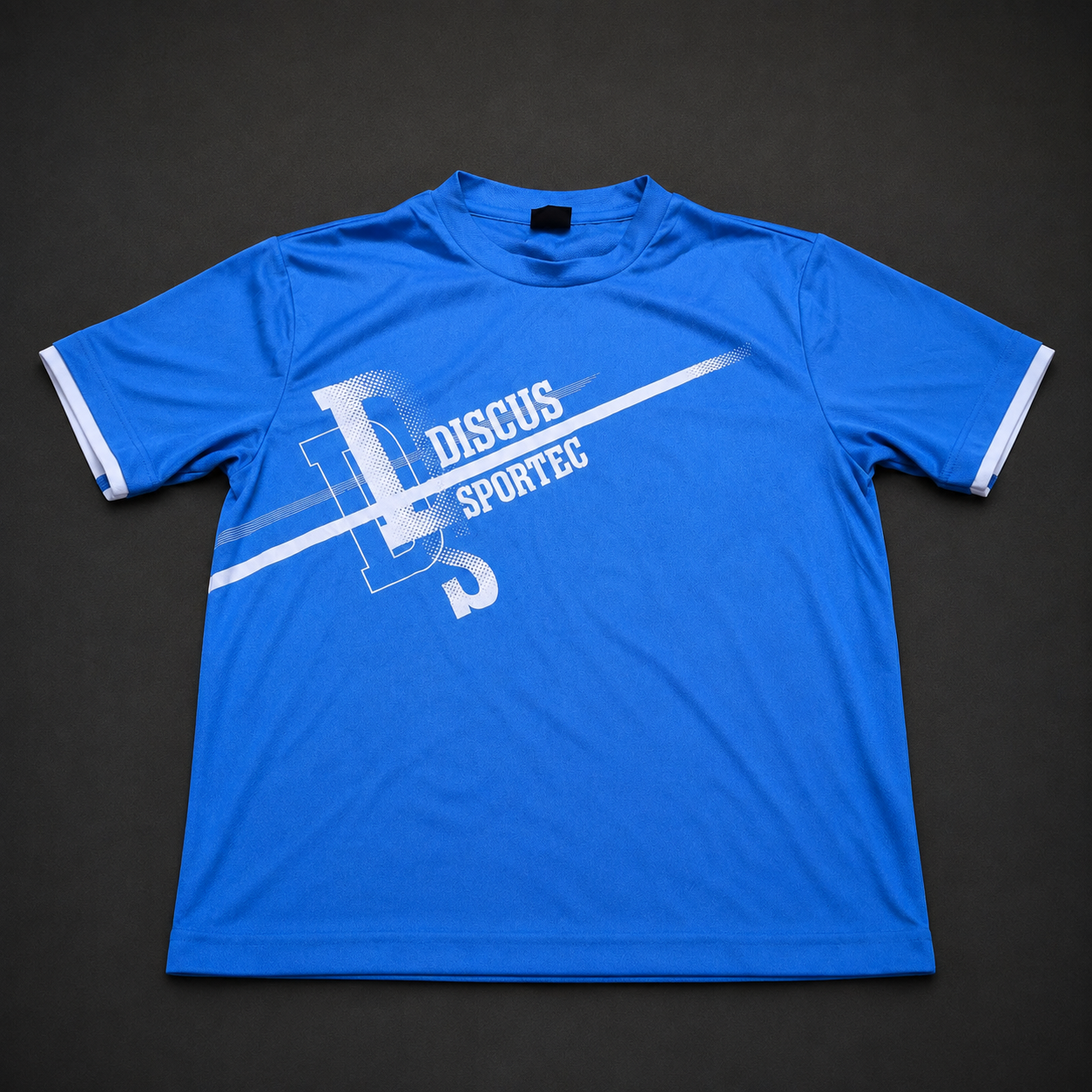 Vintage Discus Sportec Blue Athletic T-Shirt