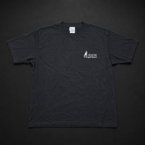 Angel Heart Concert Official Staff Black T-Shirt Front
