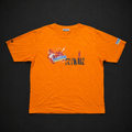AJ Hackett Macau Tower Skywalk Orange T-Shirt Front