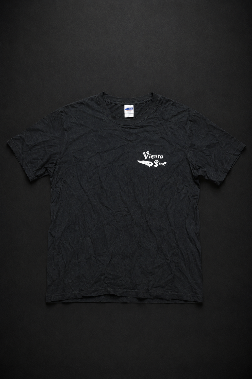Viento Staff Ocarina Black T-Shirt Front