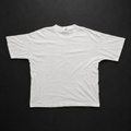 White & Blue Bandana Print Graphic T-Shirt
