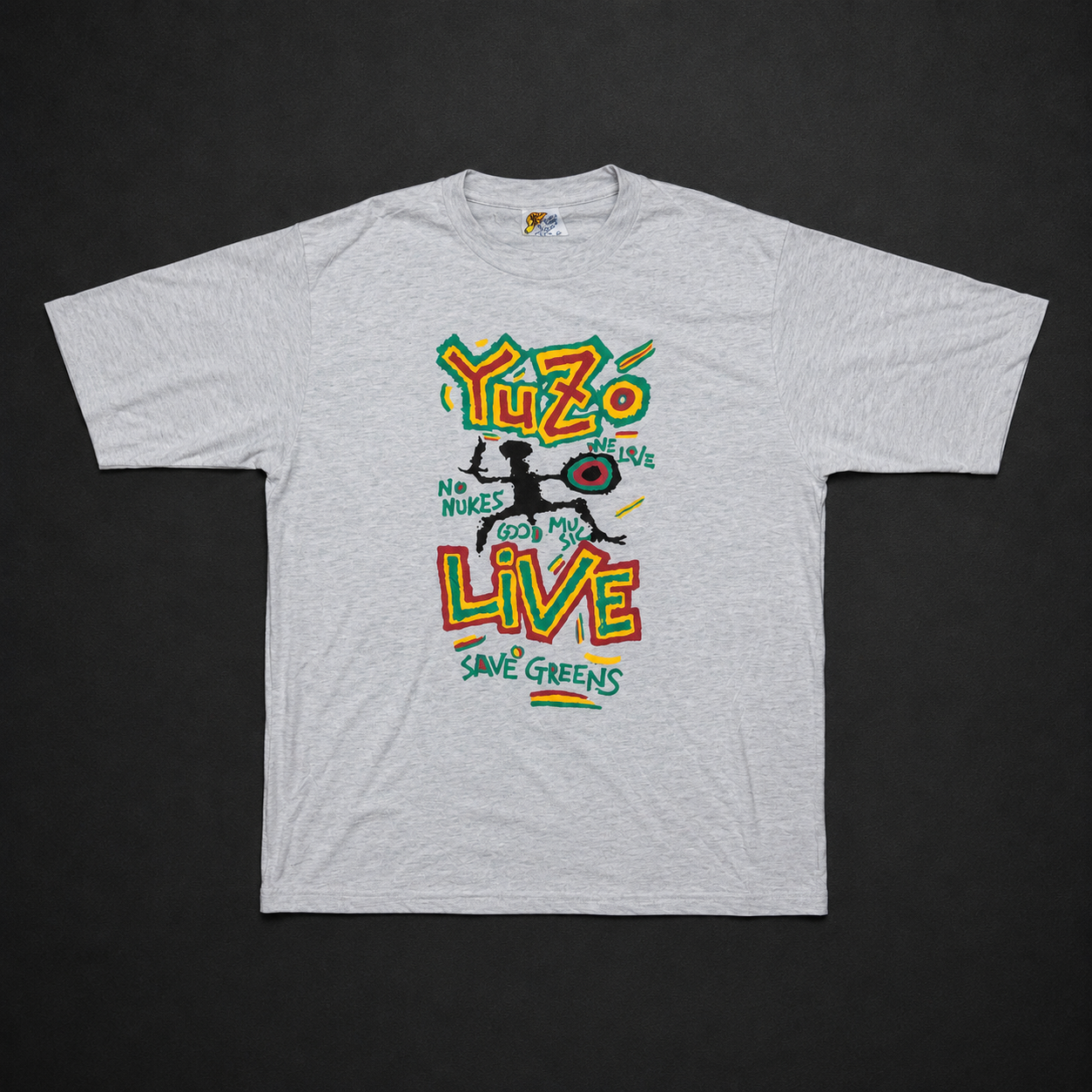 Yuzo Live Save Greens Reggae Graphic T-Shirt