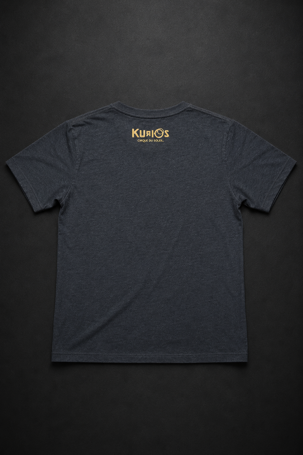 Kurios Cirque du Soleil Steampunk Charcoal T-Shirt Back