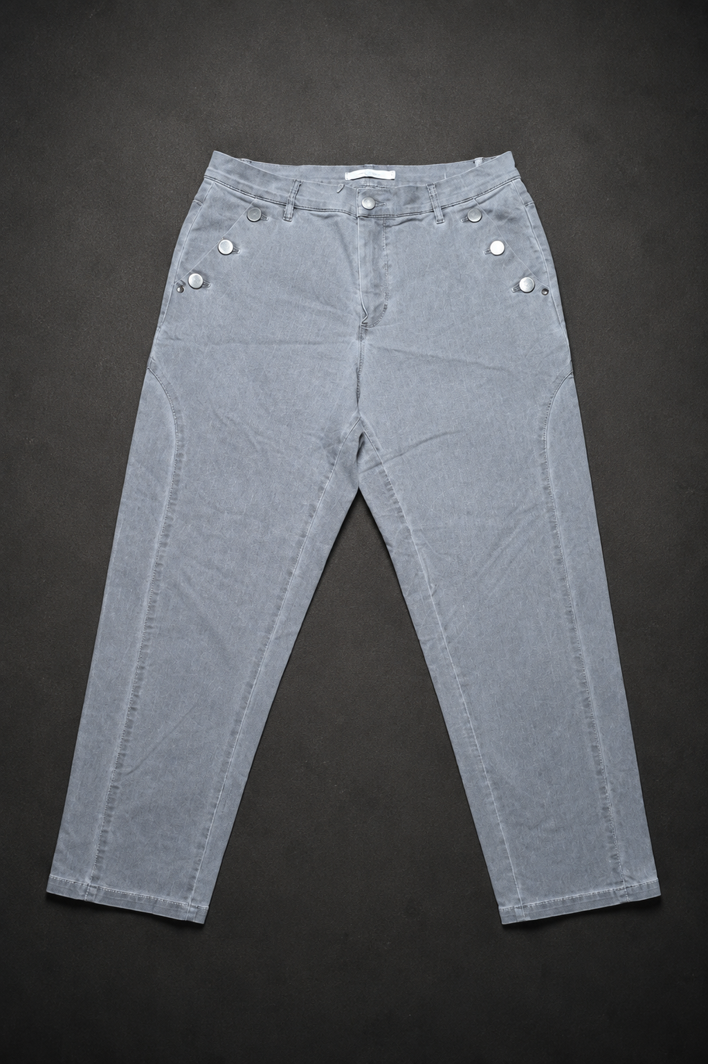 Light Grey Stone Wash Jeans Pant | 2-Biz