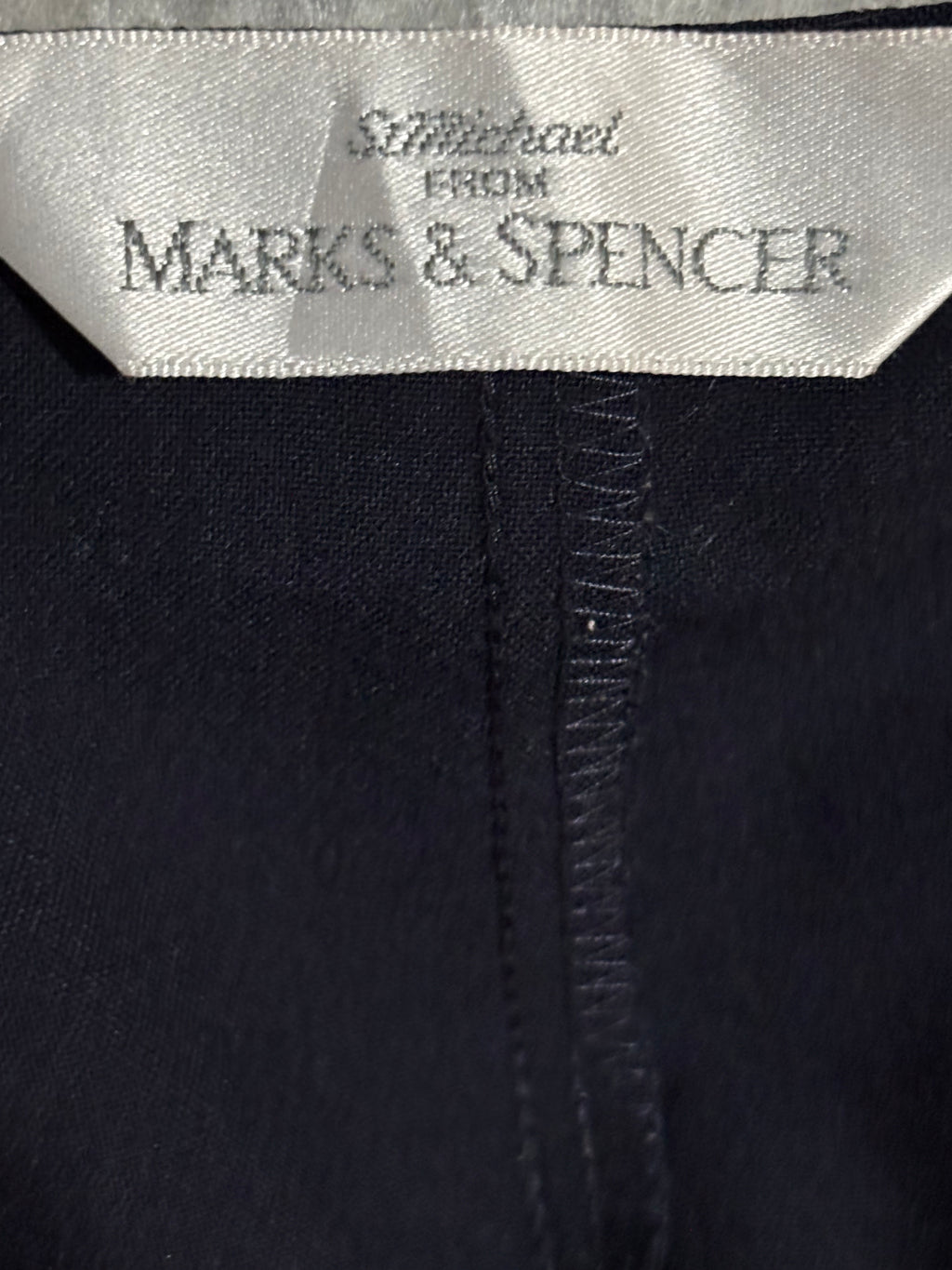 Navy Pants Marks & Spencer