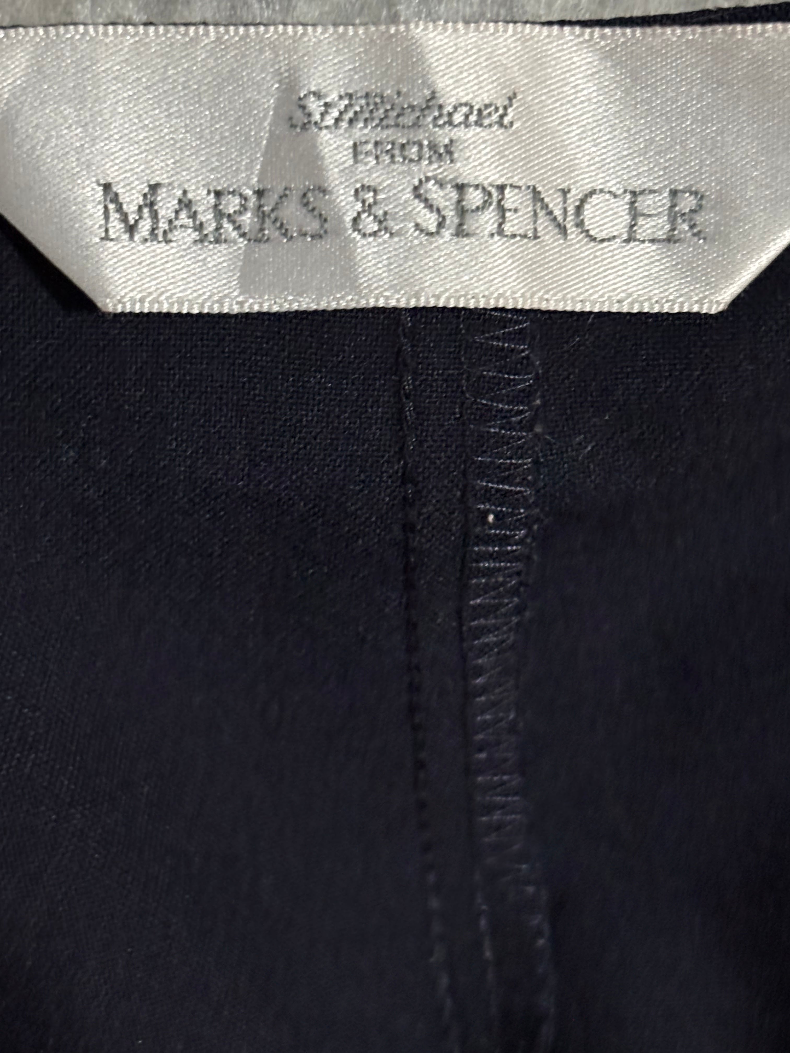 Navy Pants Marks & Spencer