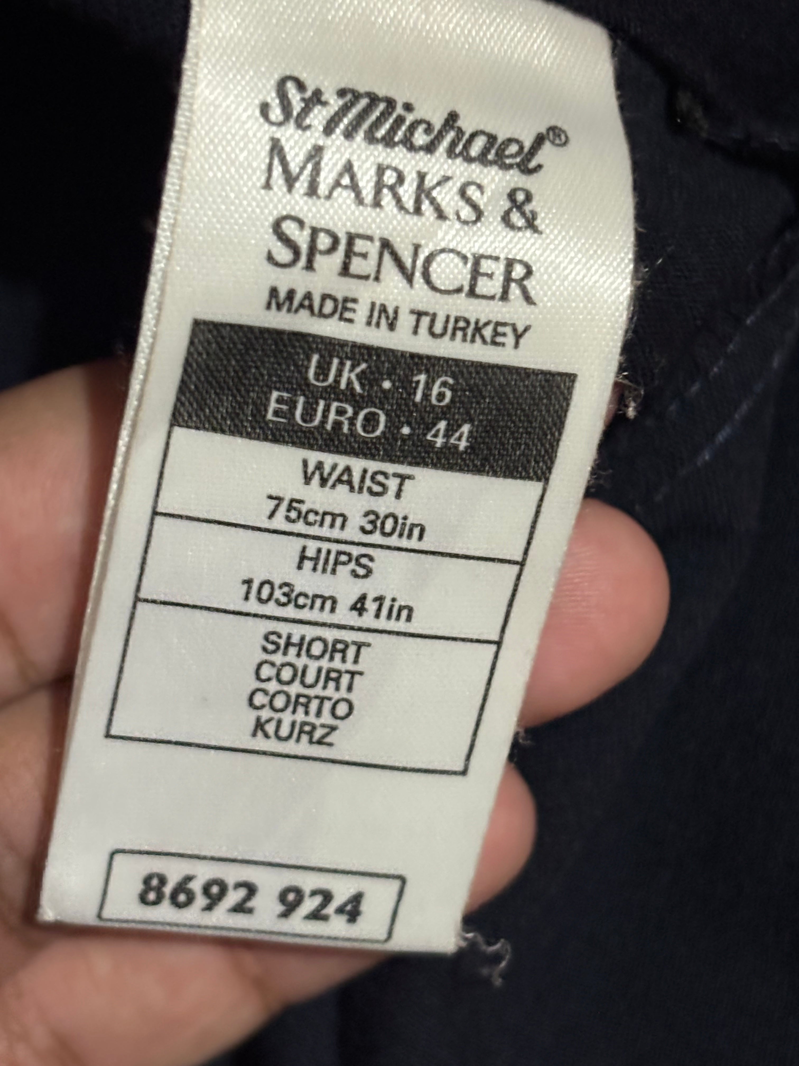 Navy Pants Marks & Spencer