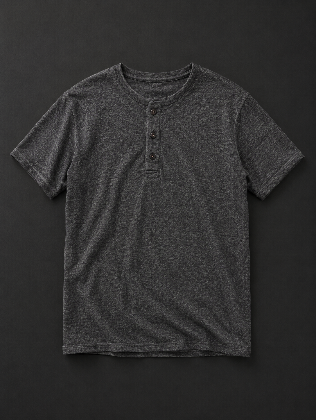 Charcoal Grey Washed Tee Medium