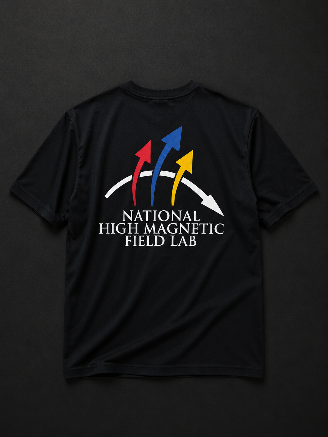 Black National Athletic Back Graphic Tee small