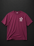 Burgundy Pocket Logo Tee medium