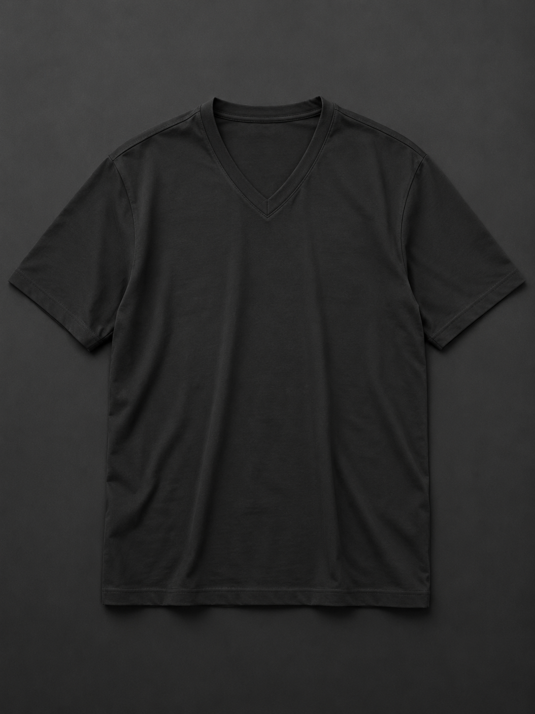 Dark Grey Basic Tee medium