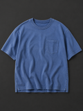 Periwinkle Pocket Tee medium