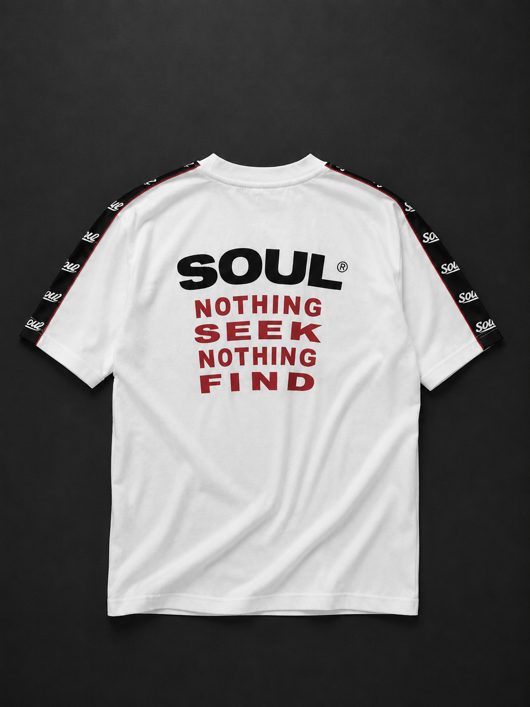 White Soul Back Print Tee medium
