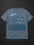 Blue Tennis Graphic Tee medium