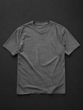 Grey Basic Athletic Tee large