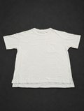 White Relaxed Basic Tee from Quality Thrift, one-of-one pre-loved apparel listing