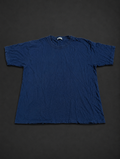 Royal Blue Relaxed Crew Tee from Quality Thrift, one-of-one pre-loved apparel listing