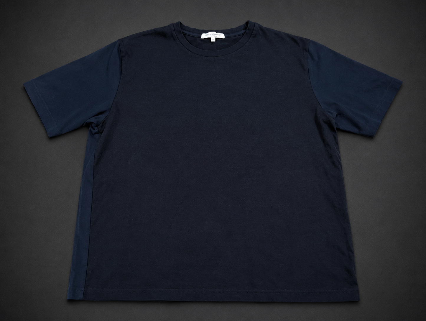 Dark Navy Structured Basic Tee from Quality Thrift, one-of-one pre-loved apparel listing