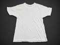 White Slim Crew Neck Tee from Quality Thrift, one-of-one pre-loved apparel listing