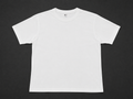 White Structured Basic Tee from Quality Thrift, one-of-one pre-loved apparel listing