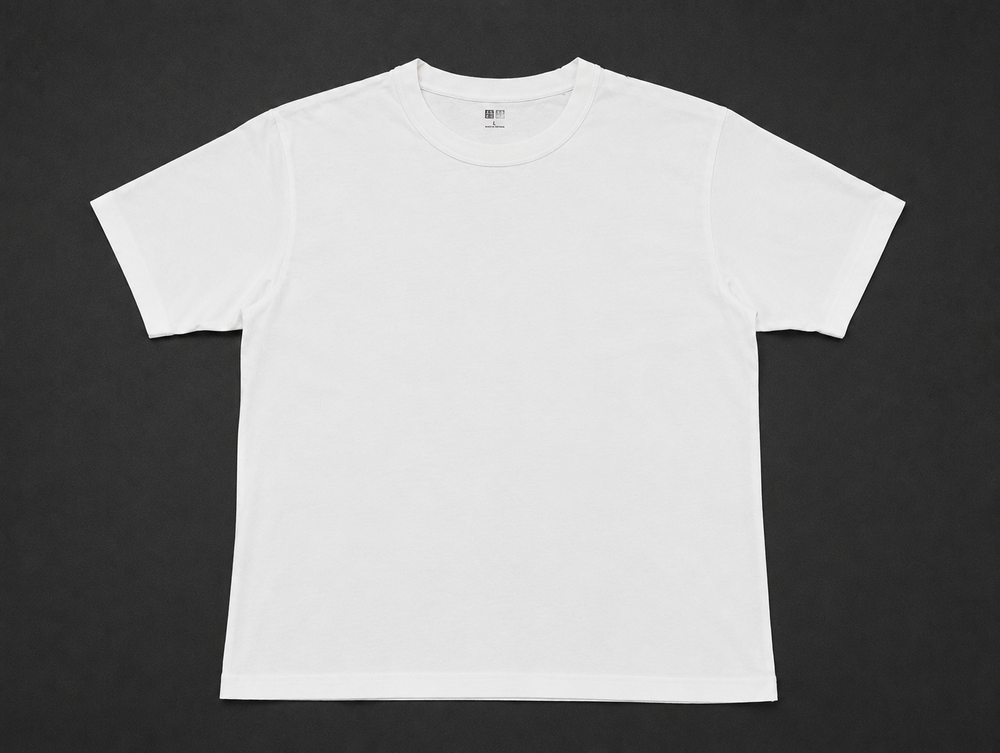 White Structured Basic Tee from Quality Thrift, one-of-one pre-loved apparel listing