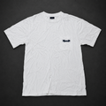White Small Chest Animal Logo Tee, one-of-one pre-loved apparel from Quality Thrift