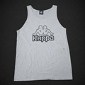 Grey Logo Graphic Tank Top, one-of-one pre-loved apparel from Quality Thrift