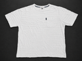 White Micro-Stripe Pocket Tee, one-of-one pre-loved apparel from Quality Thrift