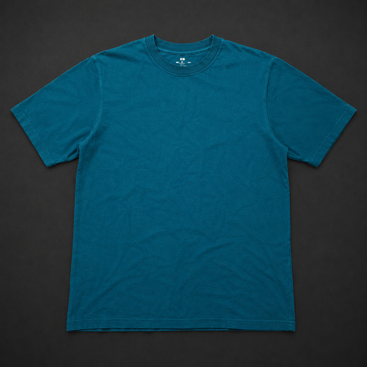 Teal Classic Basic Tee, one-of-one pre-loved apparel from Quality Thrift