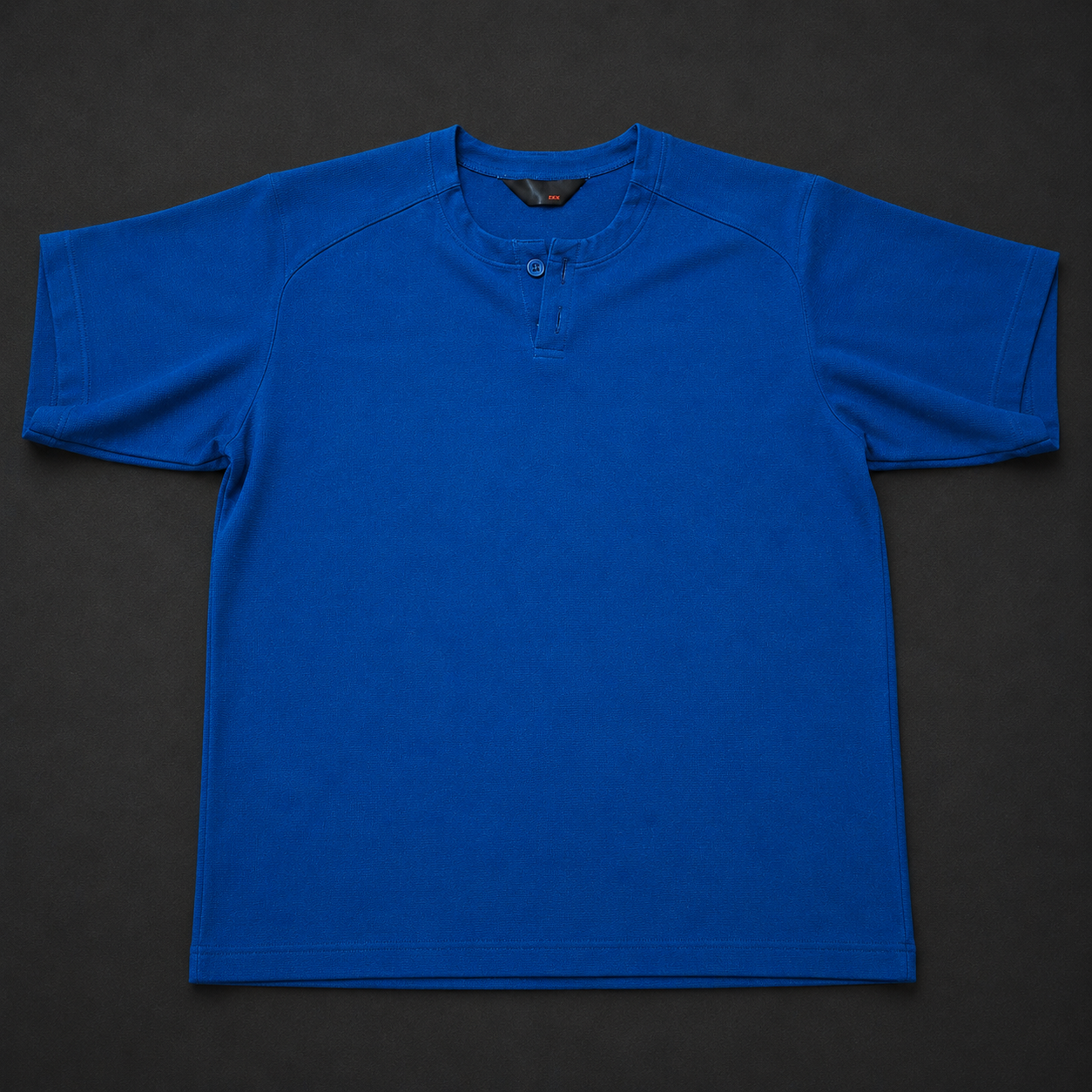 Royal Blue V-Neck Sports Tee, one-of-one pre-loved apparel from Quality Thrift